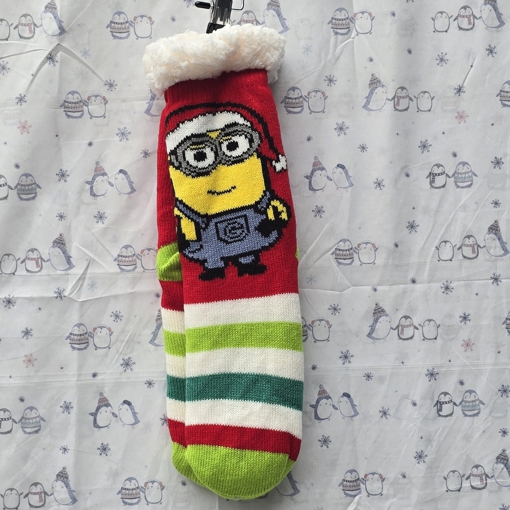 Illumination Minion Sherpa Lined Socks